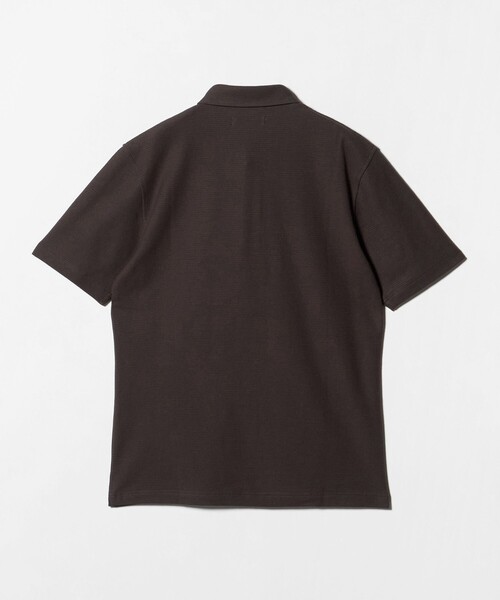 A DAY IN THE LIFE UNITED ARROWS（アデイインザライフユナイテッドアローズ）の「ドビー カノコ ボタンダウンポロシャツ-吸水速乾-＜A DAY IN THE LIFE＞（ポロシャツ・メンズ・ホワイト/グレー系/ダークブラウン・S/M/XL/L）」の4枚目の写真