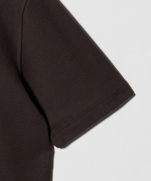 A DAY IN THE LIFE UNITED ARROWS（アデイインザライフユナイテッドアローズ）の「ドビー カノコ ボタンダウンポロシャツ-吸水速乾-＜A DAY IN THE LIFE＞（ポロシャツ・メンズ・ホワイト/グレー系/ダークブラウン・S/M/XL/L）」の6枚目の写真