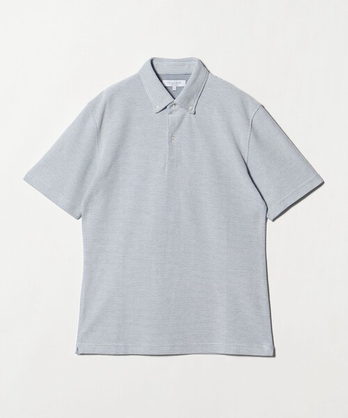 A DAY IN THE LIFE UNITED ARROWS（アデイインザライフユナイテッドアローズ）の「ドビー カノコ ボタンダウンポロシャツ-吸水速乾-＜A DAY IN THE LIFE＞（ポロシャツ・メンズ・ホワイト/グレー系/ダークブラウン・S/M/XL/L）」の9枚目の写真