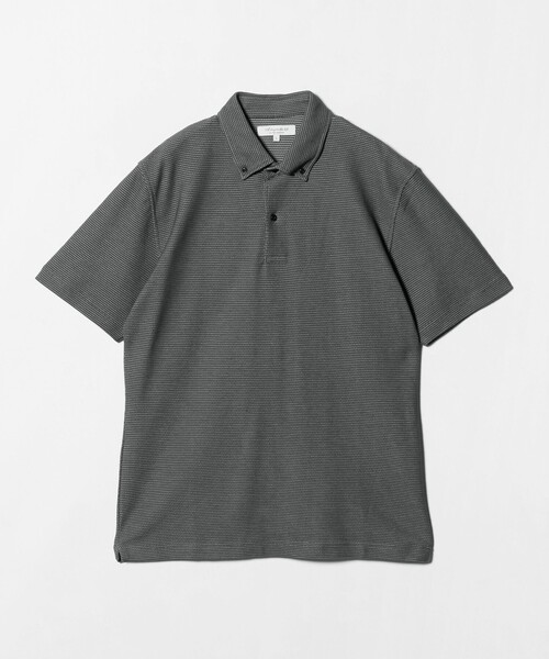 A DAY IN THE LIFE UNITED ARROWS（アデイインザライフユナイテッドアローズ）の「ドビー カノコ ボタンダウンポロシャツ-吸水速乾-＜A DAY IN THE LIFE＞（ポロシャツ・メンズ・ホワイト/グレー系/ダークブラウン・S/M/XL/L）」の12枚目の写真