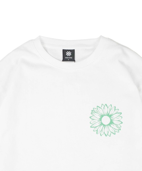 ONEXONE(ワンフォーワン)の「【ONEXONE/ワンフォーワン】DAISY LONG SLEEVE T-SHIRTS(Tシャツ/カットソー・メンズ・ホワイト/ブラック・MEDIUM)」の3枚目の写真