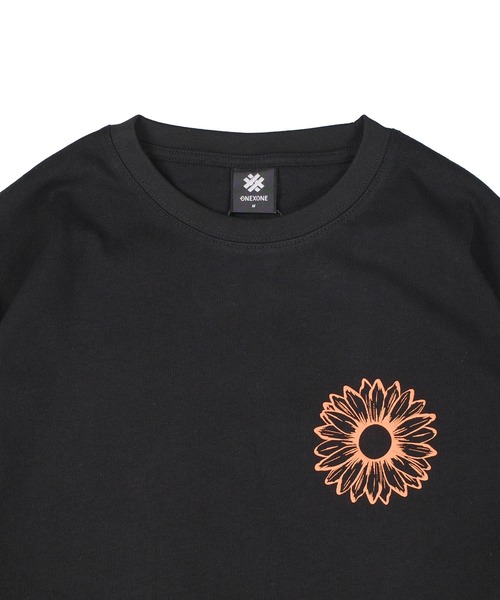 ONEXONE(ワンフォーワン)の「【ONEXONE/ワンフォーワン】DAISY LONG SLEEVE T-SHIRTS(Tシャツ/カットソー・メンズ・ホワイト/ブラック・MEDIUM)」の11枚目の写真