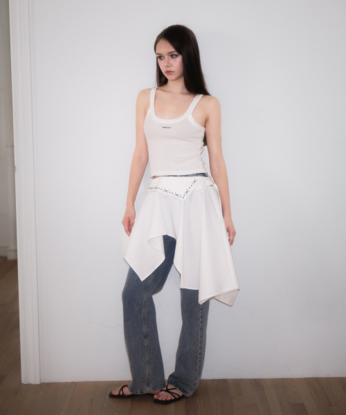 ROSEFRANTZ（ロゼフランツ）の「Soft Punching Lace Sleeveless [Ivory]（Tシャツ/カットソー・レディース・アイボリー・OS）」の6枚目の写真