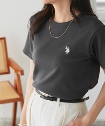 U.S. POLO ASSN. クルーネックリブTシャツ