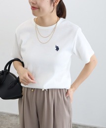 U.S. POLO ASSN. クルーネックリブTシャツ