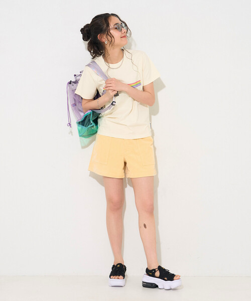 FREAK'S STORE(フリークスストア)の「Ocean Pacific × FREAK'S STORE/オーシャンパシフィック 【Beach & Festival】 HERITAGE CORDUROY SHORTS/ヘリテージ コーデュロイ ショートパンツ(その他パンツ・レディース・ブラウン/ブルー/ピンク/イエロー/グレー・フリ-)」の15枚目の写真