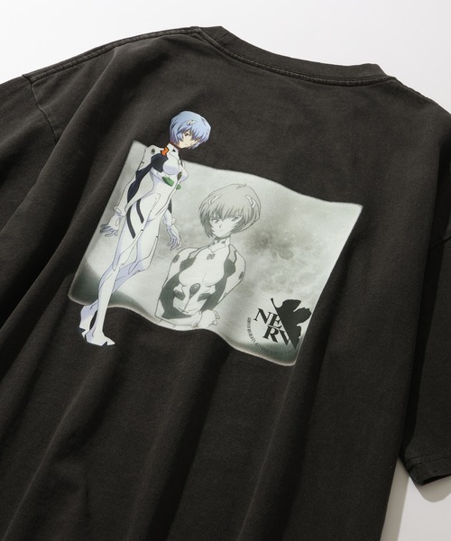 CORPUS SELECT(コーパストーキョー)の「【EVANGELION/エヴァンゲリオン】ヴィンテージピグメント加工アソートデザイン 半袖Tシャツ(Tシャツ/カットソー・メンズ・ブラック系2/ブラック系1/ブラック系3・XL/L/M)」の8枚目の写真