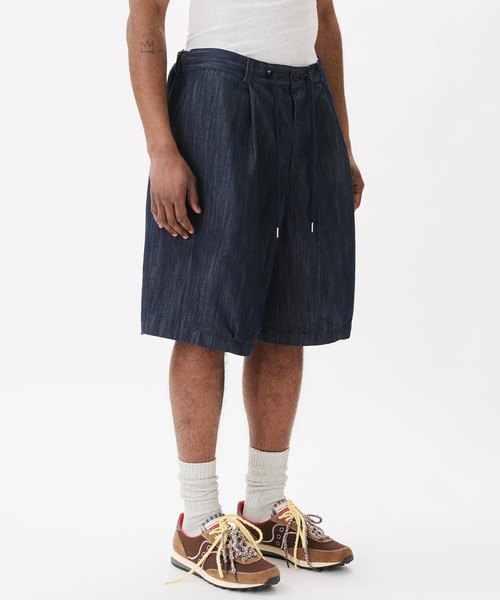 WISM（ウィズム）の「Estudio Niksen / エストゥディオ・ニクセン Stopper Denim Bermudas（その他パンツ・メンズ・ネイビー・2/1）」の6枚目の写真