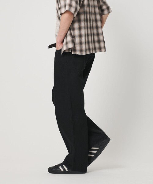 BEAUTY&YOUTH UNITED ARROWS(ビューティーアンドユースユナイテッドアローズ)の「11.5oz ライト ハイツイスト テーパード デニム パンツ NO.9(デニムパンツ・メンズ・ネイビー/ブラック・XL/L/S/M)」の7枚目の写真