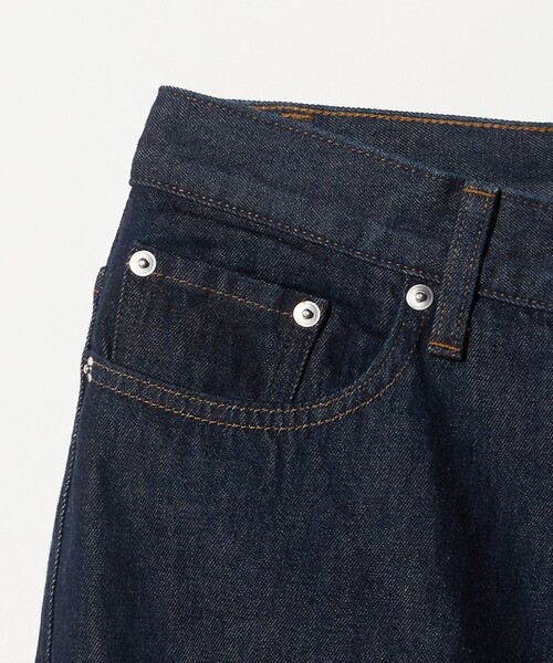 BEAUTY&YOUTH UNITED ARROWS(ビューティーアンドユースユナイテッドアローズ)の「11.5oz ライト ハイツイスト テーパード デニム パンツ NO.9(デニムパンツ・メンズ・ネイビー/ブラック・XL/L/S/M)」の15枚目の写真