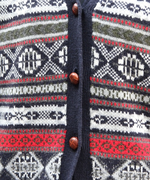 THE SHINZONE(ザ シンゾーン)の「THE SHINZONE/シンゾーン フェアアイルニットベスト FAIR ISLE KNIT VEST 26AMSNI08(ベスト・レディース・ネイビー/ベージュ・FREE)」の18枚目の写真