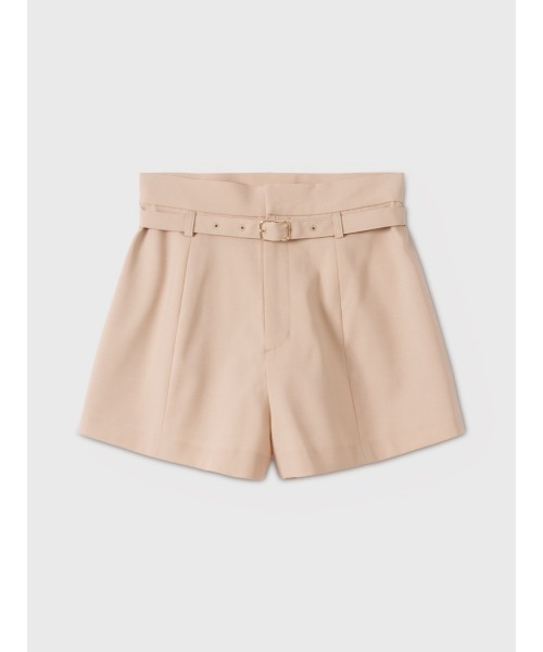 EIMY ISTOIRE(エイミーイストワール)の「BELTED SHORT PANTS(その他パンツ・レディース・グレー/ホワイト/ライトピンク/ブラック・38/36)」の4枚目の写真