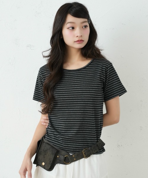 BORDER TEE / полосатая футболка