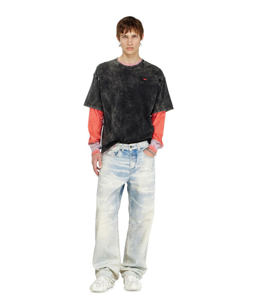 DIESEL（ディーゼル）の「メンズ Tシャツ T-BOXT-AA14（Tシャツ/カットソー・メンズ・ブラック系その他/ピンク系その他/ベージュ系その他・X-SMALL/MEDIUM/SMALL/X-LARGE/XXX-LARGE/LARGE/XX-LARGE）」の12枚目の写真