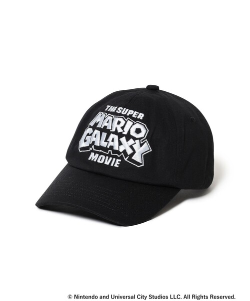BEAMS（ビームス）の「ザ・スーパーマリオギャラクシー・ムービー / GARAXY CAP（キャップ・メンズ・ブラック・ONE SIZE）」の2枚目の写真