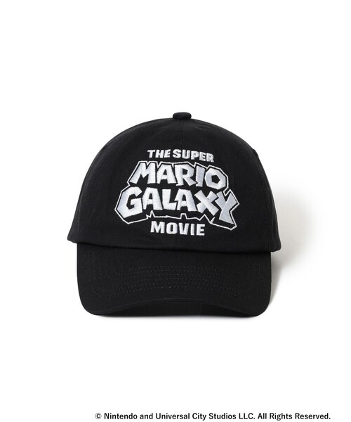 BEAMS（ビームス）の「ザ・スーパーマリオギャラクシー・ムービー / GARAXY CAP（キャップ・メンズ・ブラック・ONE SIZE）」の3枚目の写真