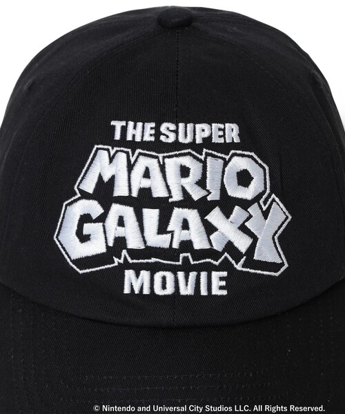 BEAMS（ビームス）の「ザ・スーパーマリオギャラクシー・ムービー / GARAXY CAP（キャップ・メンズ・ブラック・ONE SIZE）」の4枚目の写真