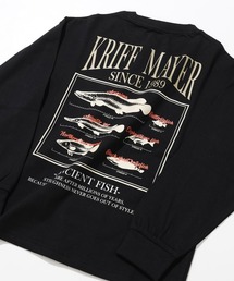 KRIFF MAYER Kid's Collection（クリフメイヤーキッズコレクション）の「外遊びプリントロンT(古代魚)（Tシャツ/カットソー）」