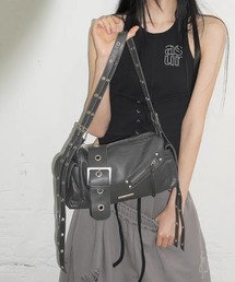 ◇ASYOUARE◇ブランド直輸入正規品/ビッグバックルベルトショルダーバッグ BIG BUCKLE BELT SHOULDER BAG