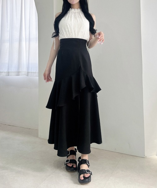 INGNI(イング)の「2Wayリボンレースアメスリブラウス(シャツ/ブラウス・レディース・ホワイト系7・M)」の10枚目の写真