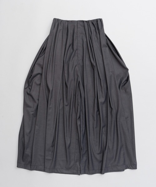 MAISON SPECIAL(メゾンスペシャル)の「Volume Suiting Pants/ボリュームスーチングパンツ(その他パンツ・レディース・ブラック/グレー・36/38)」の21枚目の写真
