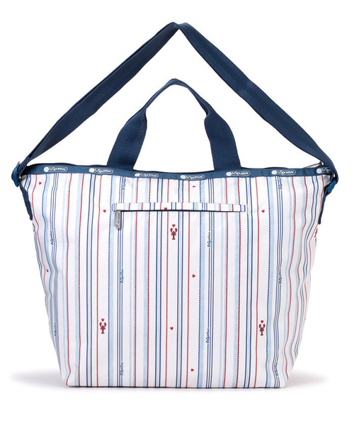 LeSportsac(レスポートサック)の「DELUXE EASY CARRY TOTE ジョイフルボヤージュ(トートバッグ・レディース・ブルー・FREE)」の6枚目の写真