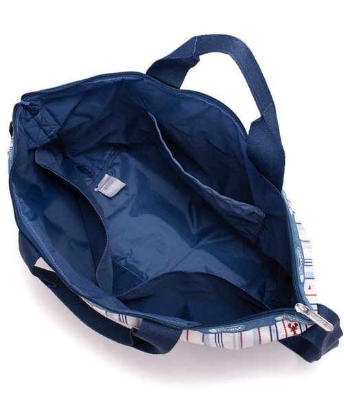 LeSportsac(レスポートサック)の「DELUXE EASY CARRY TOTE ジョイフルボヤージュ(トートバッグ・レディース・ブルー・FREE)」の8枚目の写真