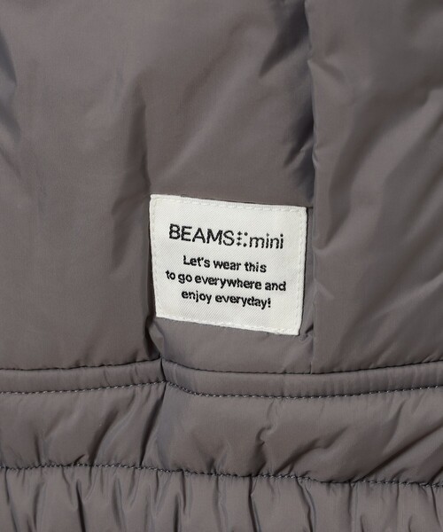 BEAMS mini（ビームスミニ）の「2WAY スリーブ 取り外し ブルゾン 2026FW (90～140cm)（ブルゾン・キッズ・チャコールグレー/グリーン系その他5・90/100/110/120/130/140）」の12枚目の写真