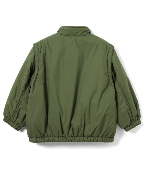 BEAMS mini（ビームスミニ）の「2WAY スリーブ 取り外し ブルゾン 2026FW (90～140cm)（ブルゾン・キッズ・チャコールグレー/グリーン系その他5・90/100/110/120/130/140）」の17枚目の写真