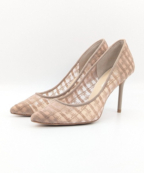 SEVEN TWELVE THIRTY（セヴントゥエルヴサーティー）の「スティレットヒール柄チュールパンプス（パンプス・レディース・ブラック系その他/ベージュ系その他・22.5cm/22cm/24.5cm/24cm/23.5cm/23cm）」の14枚目の写真