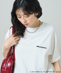 SANRIO/サンリオ ”HELLO KITTY' 目隠し コミックプリントTシャツ