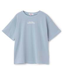 PINK-latte（ピンクラテ）の「【デイリープライス】【ピンクマテ・綿100%】発泡バックロゴ半袖T（Tシャツ/カットソー）」