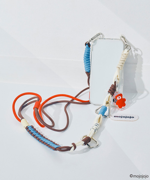 TOGA PULLA/トーガプルラ】Leather phone strap/レザーフォン