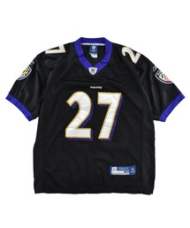 【USED】Reebok “NFL Baltimore Ravens #27” ゲームシャツ