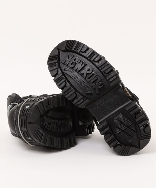 NEW ROCK(ニューロック)の「NEW ROCK/ニューロック/M-TANK006C-S1(ブーツ・メンズ・ブラック・44/42/43/41)」の2枚目の写真
