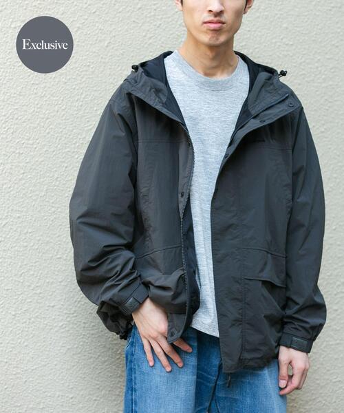 Snow Peak(スノーピーク)の「『別注』Snow Peak Apparel×DOORS NYLON TUSSAH PARKA(その他アウター・メンズ・チャコールグレー/ネイビー/ブラック・MEDIUM/LARGE/X-LARGE)」の2枚目の写真