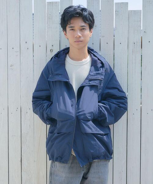 Snow Peak(スノーピーク)の「『別注』Snow Peak Apparel×DOORS NYLON TUSSAH PARKA 26AW(その他アウター・メンズ・チャコールグレー/ネイビー/ブラック・MEDIUM/LARGE/X-LARGE)」の5枚目の写真