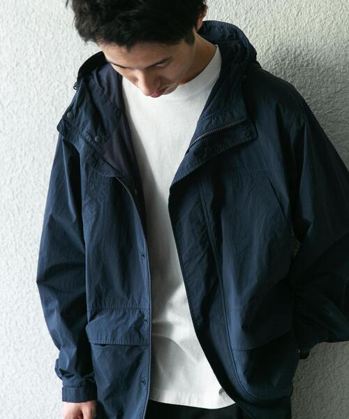 Snow Peak(スノーピーク)の「『別注』Snow Peak Apparel×DOORS NYLON TUSSAH PARKA 26AW(その他アウター・メンズ・チャコールグレー/ネイビー/ブラック・MEDIUM/LARGE/X-LARGE)」の7枚目の写真