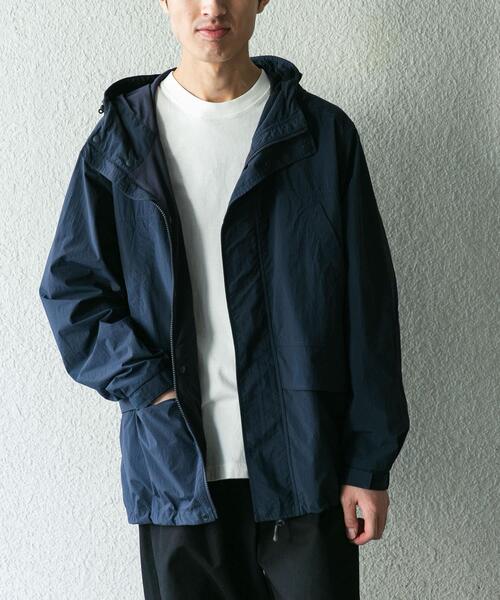Snow Peak(スノーピーク)の「『別注』Snow Peak Apparel×DOORS NYLON TUSSAH PARKA 26AW(その他アウター・メンズ・チャコールグレー/ネイビー/ブラック・MEDIUM/LARGE/X-LARGE)」の9枚目の写真