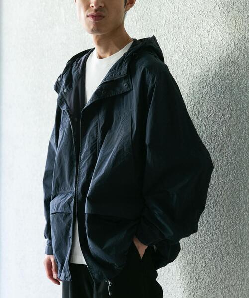 Snow Peak(スノーピーク)の「『別注』Snow Peak Apparel×DOORS NYLON TUSSAH PARKA 26AW(その他アウター・メンズ・チャコールグレー/ネイビー/ブラック・MEDIUM/LARGE/X-LARGE)」の12枚目の写真