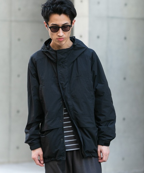 Snow Peak(スノーピーク)の「『別注』Snow Peak Apparel×DOORS NYLON TUSSAH PARKA(その他アウター・メンズ・チャコールグレー/ネイビー/ブラック・MEDIUM/LARGE/X-LARGE)」の6枚目の写真