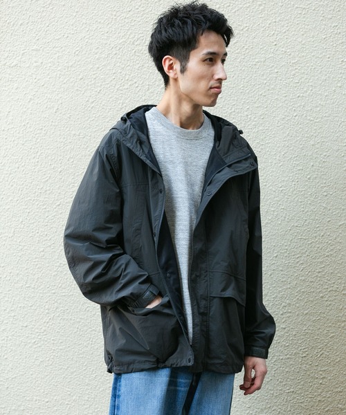 Snow Peak(スノーピーク)の「『別注』Snow Peak Apparel×DOORS NYLON TUSSAH PARKA(その他アウター・メンズ・チャコールグレー/ネイビー/ブラック・MEDIUM/LARGE/X-LARGE)」の10枚目の写真