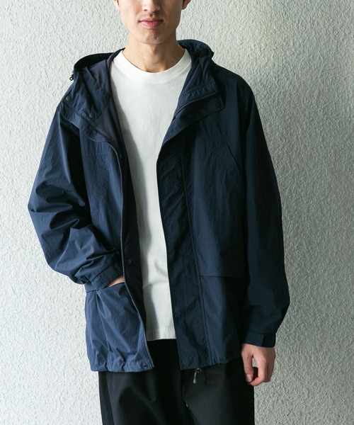 Snow Peak(スノーピーク)の「『別注』Snow Peak Apparel×DOORS NYLON TUSSAH PARKA(その他アウター・メンズ・チャコールグレー/ネイビー/ブラック・MEDIUM/LARGE/X-LARGE)」の17枚目の写真