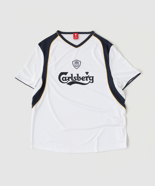 417 EDIFICE(フォーワンセブンエディフィス)の「【Liverpool FC / リバプールFC】 2001-2002 AWAY SHIRT(Tシャツ/カットソー・メンズ・その他・SMALL/MEDIUM/LARGE/XX-LARGE)」の1枚目の写真