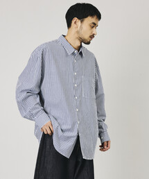 Firsthand/ファーストハンド リラックスフィット レギュラーカラー ブロードシャツ【限定展開】