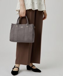 【Lee別注】コーディロイ2wayトート