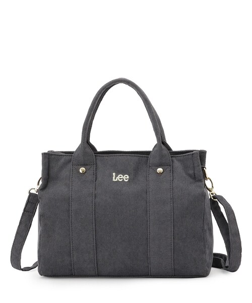Lee（リー）の「【Lee別注】コーディロイ2wayトート（トートバッグ・レディース・ダークグレー/ブラック/ライトベージュ/チャコール・00）」の20枚目の写真
