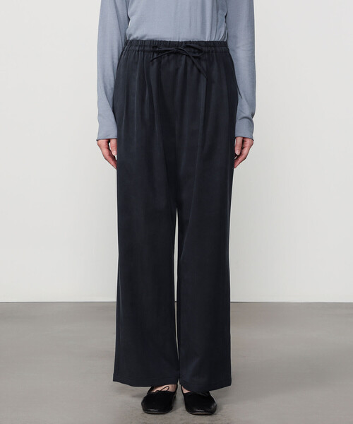 Morris & Sons(モリスアンドサンズ)の「MORRIS & SONS | ワイドイージーパンツ WOMEN(その他パンツ・レディース・ブラック/グレー・1/0)」の8枚目の写真