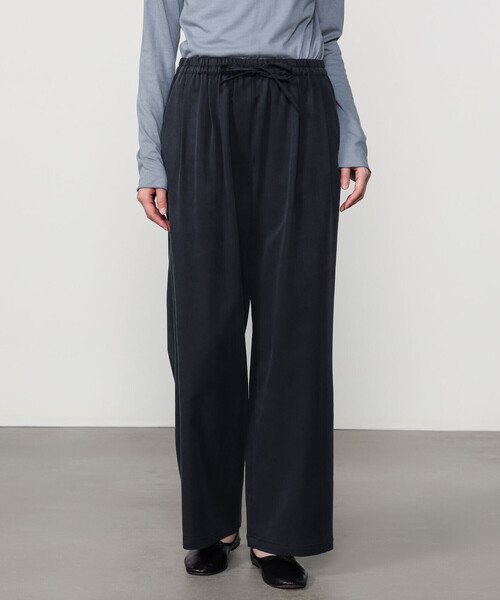 Morris & Sons(モリスアンドサンズ)の「MORRIS & SONS | ワイドイージーパンツ WOMEN(その他パンツ・レディース・ブラック/グレー・1/0)」の11枚目の写真
