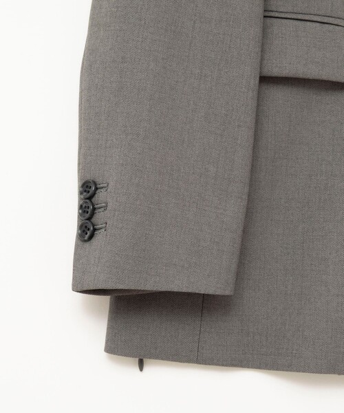 NOLLEY’S Sophi(ノーリーズソフィ)の「《セットアップ対応》ウォッシャブルドライシャークサイドスリットジャケット(テーラードジャケット・レディース・グレー/ブラウン・36/38/34)」の5枚目の写真